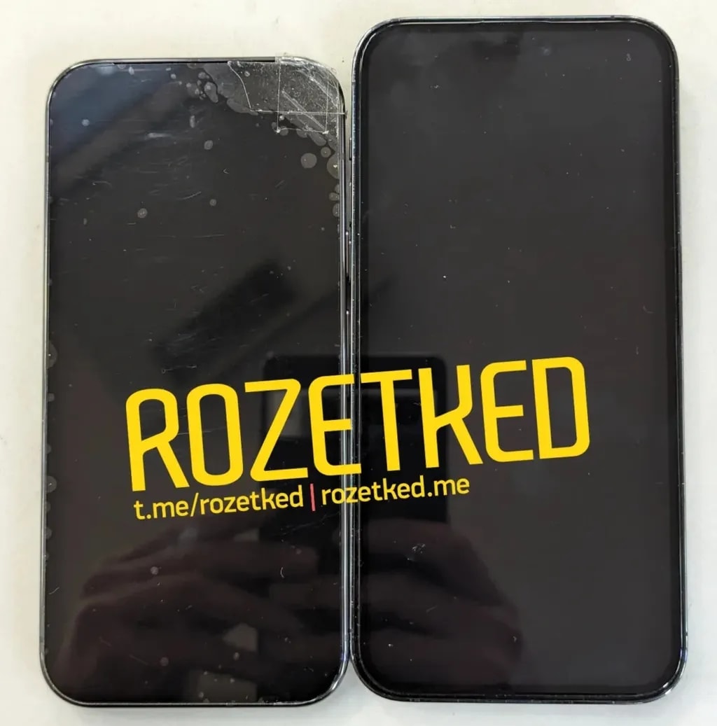 پنل جلویی پیکسل ۹ پرو و آیفون ۱۴ پرو مکس