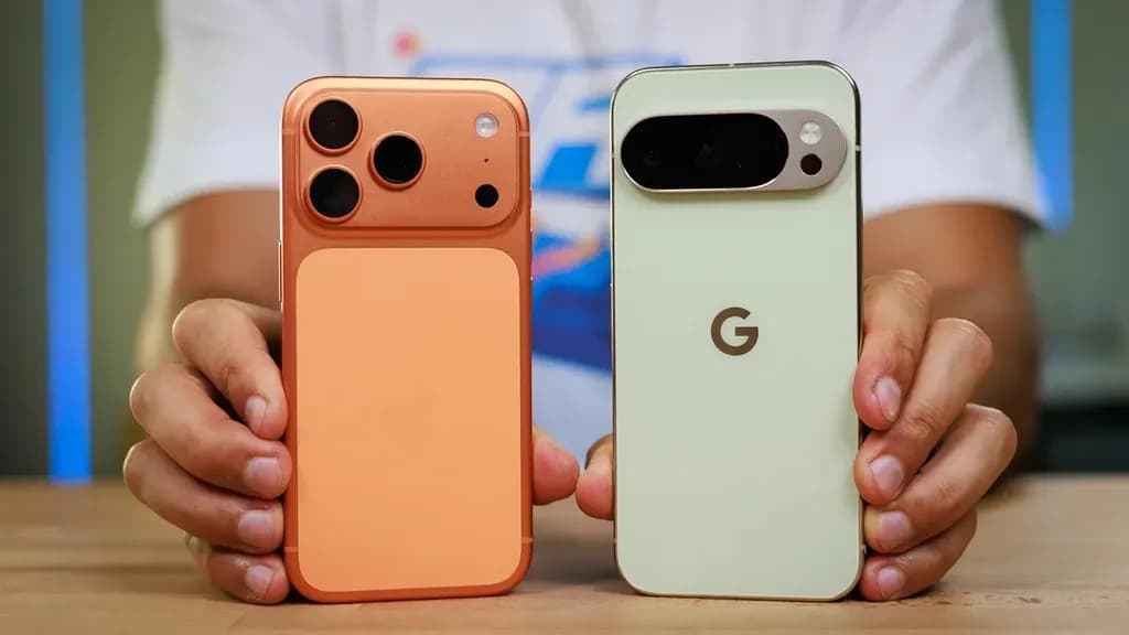 پیکسل ۱۰ و آیفون ۱۷