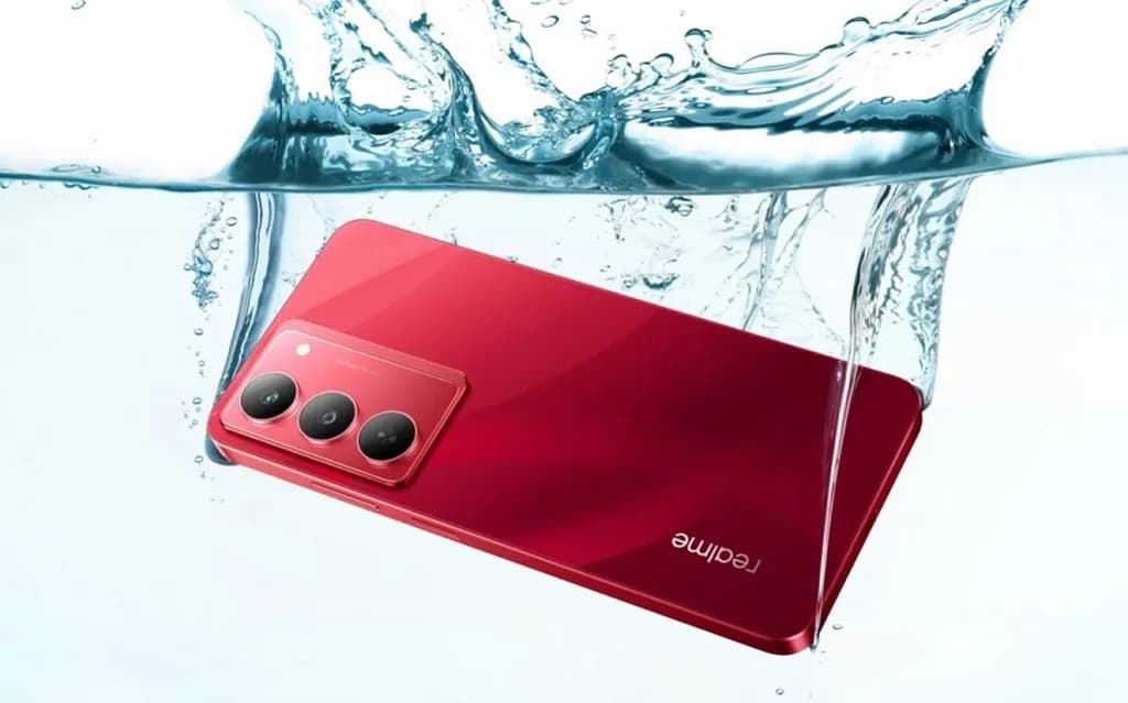 قابلیت ضدآب ریلمی 14x