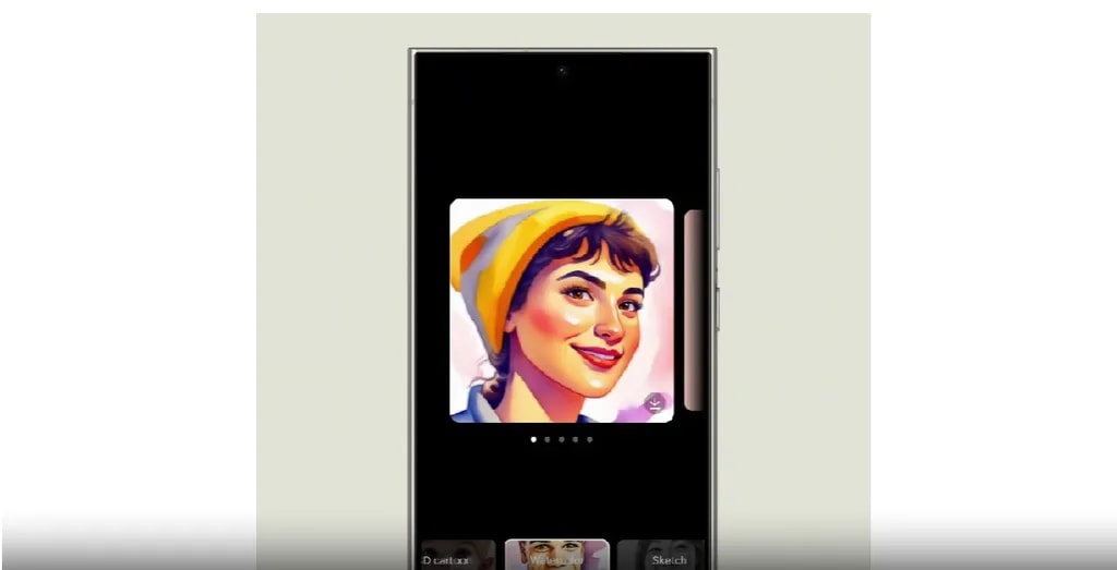 قابلیت پرتره استودیو One ui 7