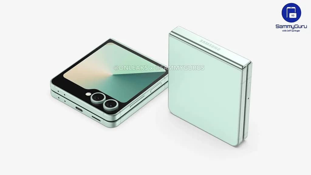 رندر گلکسی Z Flip FE