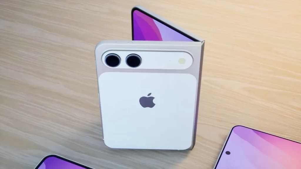 رندر مفهومی آیفون تاشو اپل