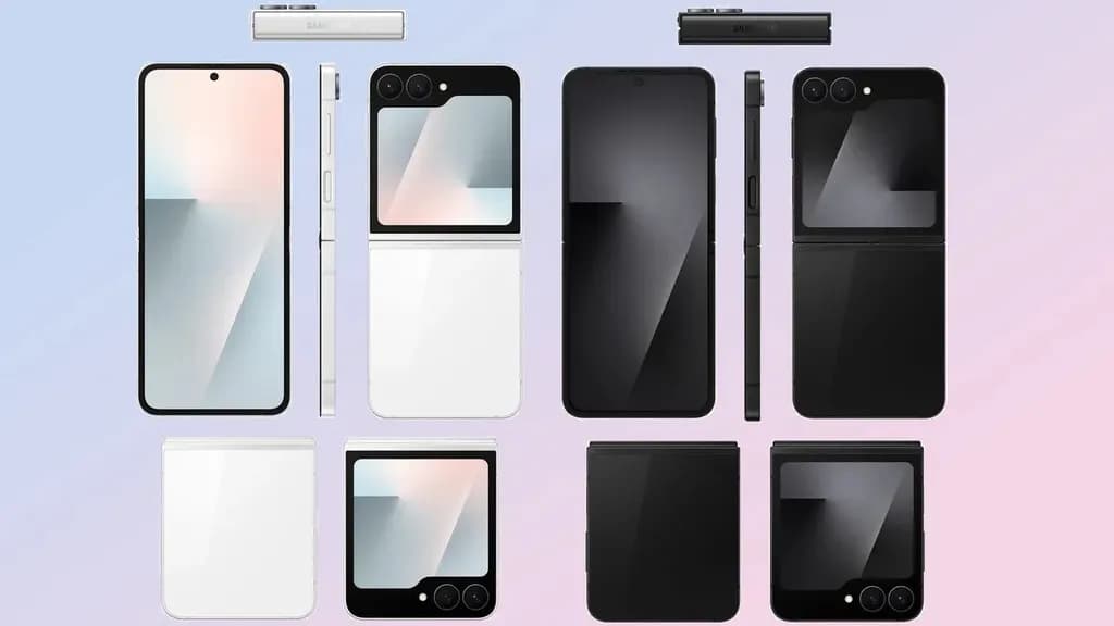 رندرهای گلکسی زد فلیپ ۷ اف ای