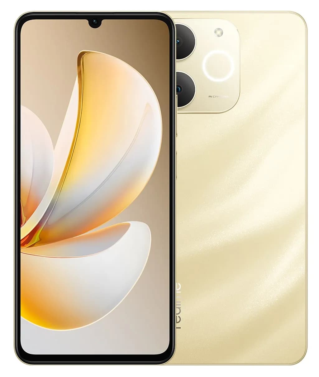 رنگ طلایی ریلمی نوت 70t