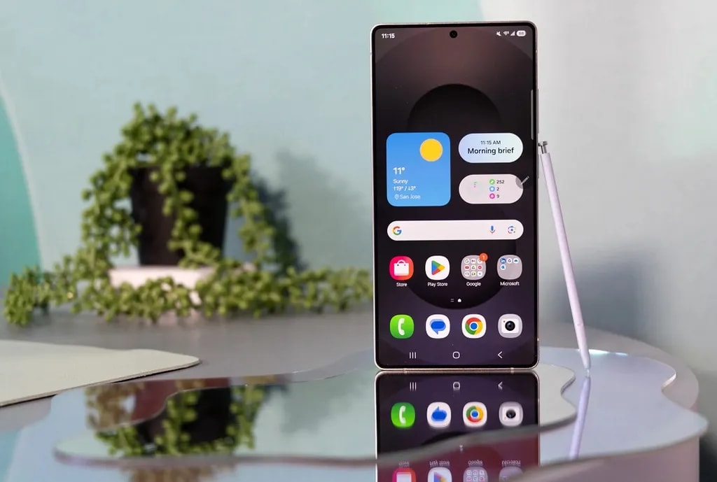 صفحه نمایش گلکسی اس ۲۵ اولترا