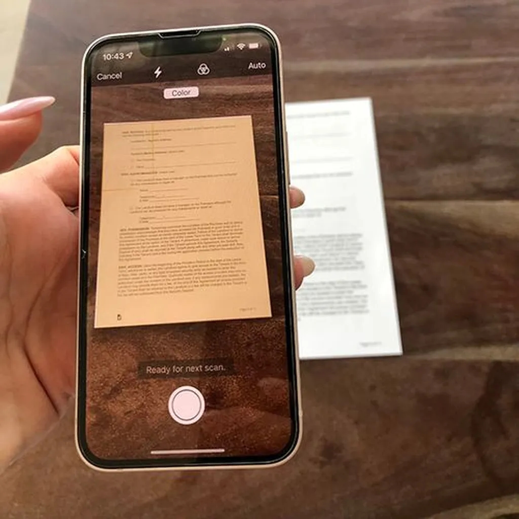 چگونه مدارک و اسناد را به کمک آیفون اسکن کنیم؟