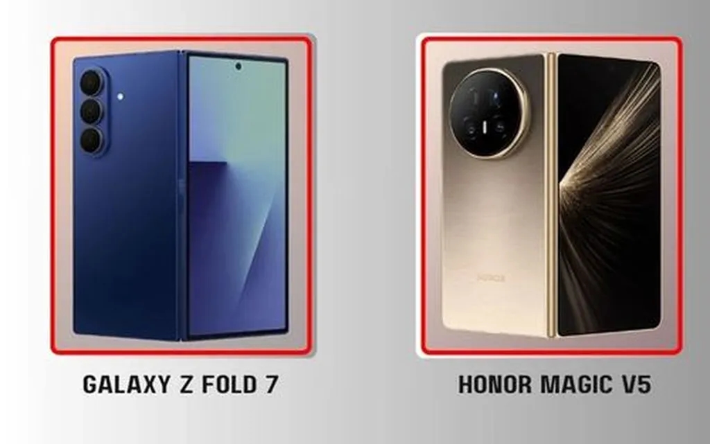 گلکسی زد فولد 7 در برابر آنر مجیک V5؛ نبرد تاشوهای فوقباریک!