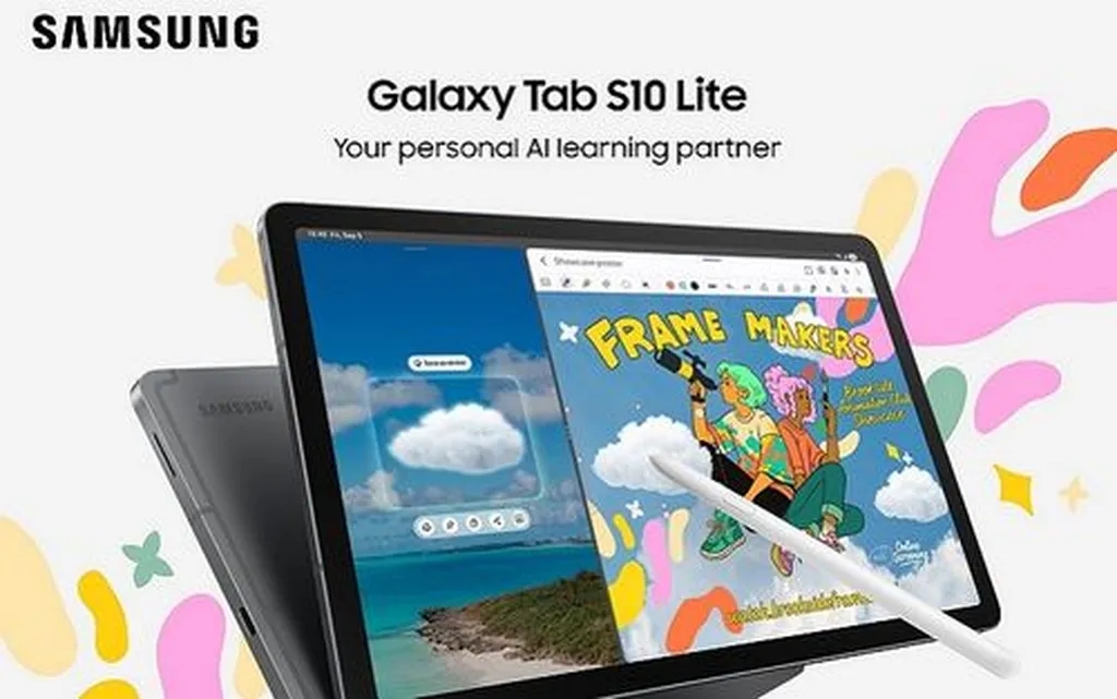 گلکسی تب S10 لایت با نمایشگر 10.9 اینچی معرفی شد