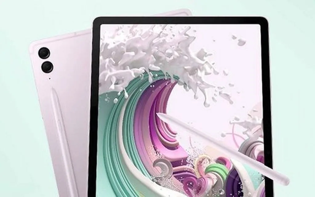 تصویر فاششده ابعاد نمایشگرهای سری گلکسی Tab S10 FE را نشان میدهد