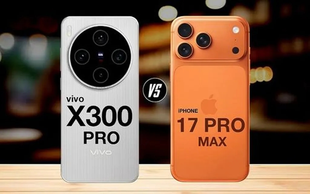 آيفون 17 پرو مکس در مقابل ویوو X300 پرو؛ انتخاب شما کدام است؟