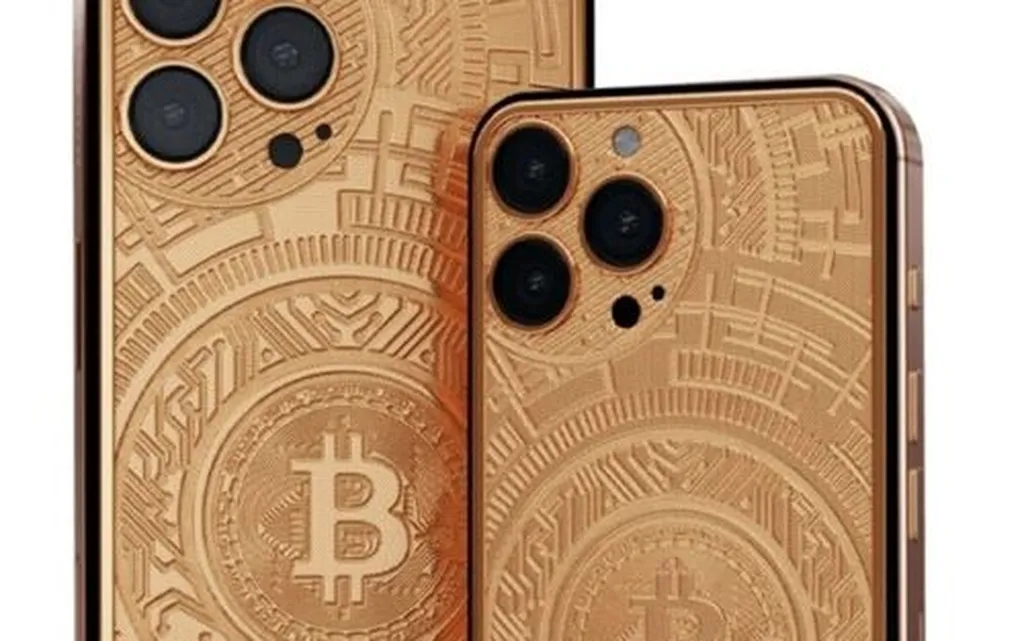آیفون 16 با طرح بیتکوین از جنس طلا معرفی شد