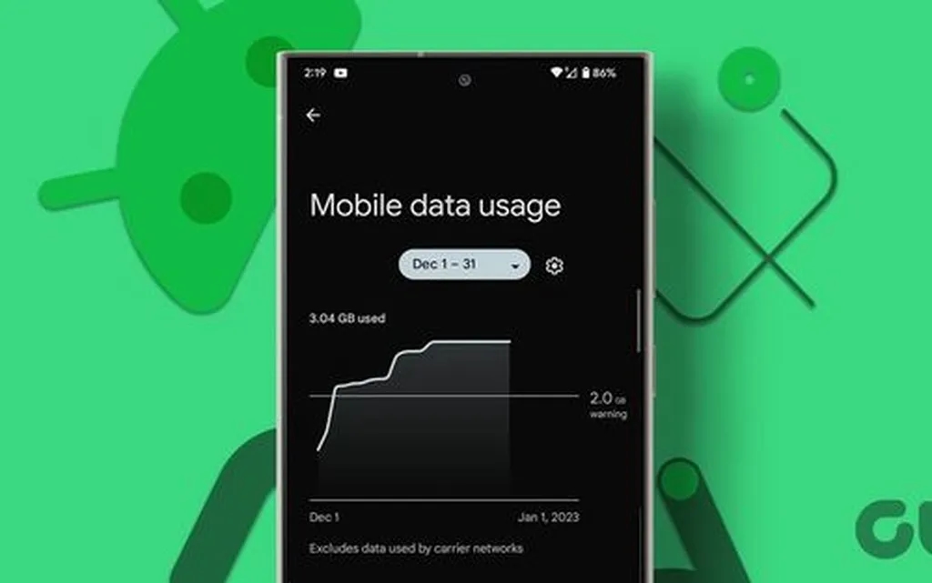 چگونه میزان مصرف دادهها را روی گوشی اندرویدی بررسی کنیم؟