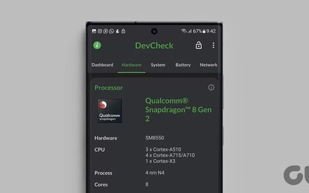 چگونه مدل پردازنده را در گوشیهای اندرویدی شناسایی کنیم؟