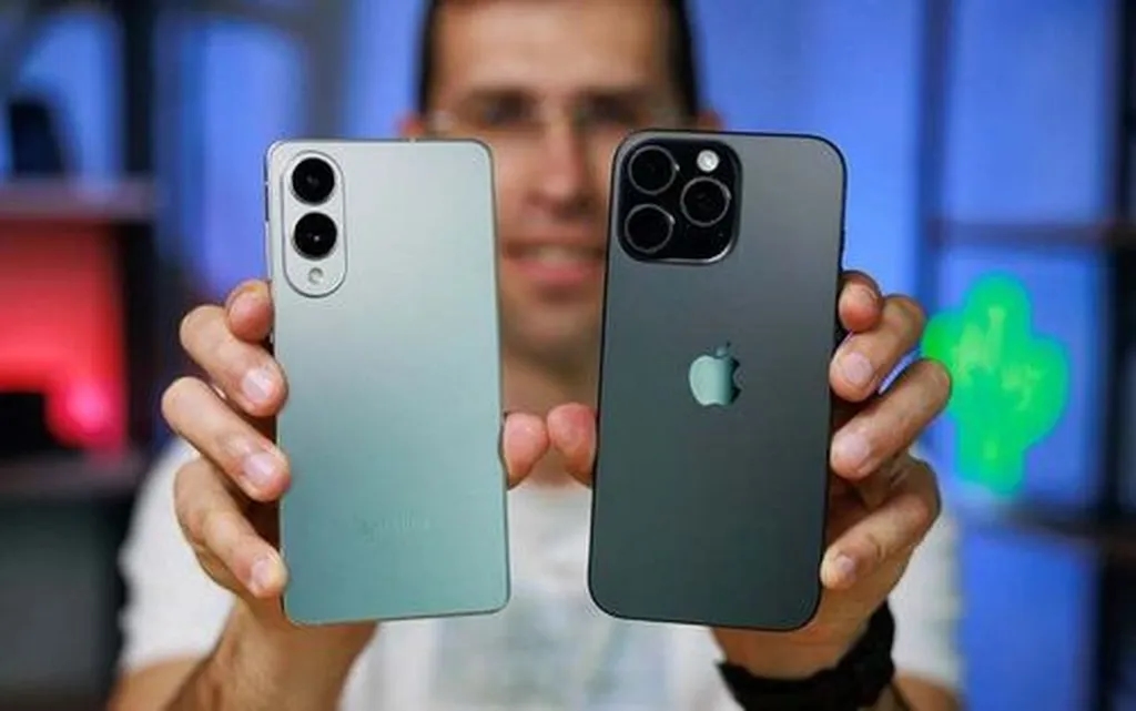 گلکسی S25 اج در برابر آیفون 16 پرومکس، نبرد نابرابر