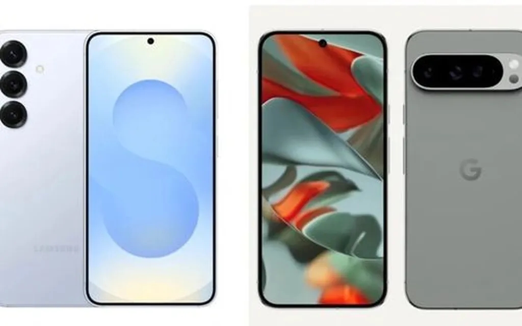 مقایسه عمر باتری پیکسل 9 پرو با گلکسی S25 سامسونگ