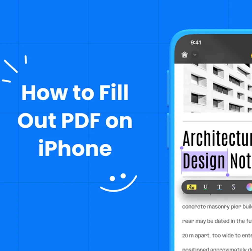 چگونه فرمهای پیدیاف را در آیفون و آیپد امضا یا پر کنیم؟