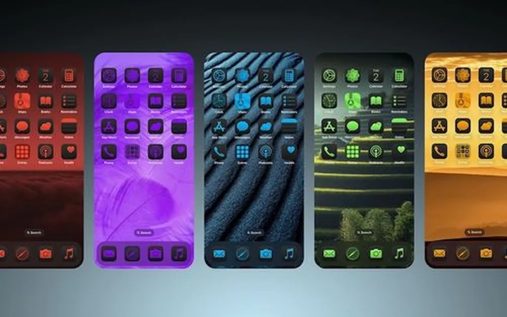 چگونه در iOS 18 آیکونهای صفحه اصلی را رنگآمیزی کنیم؟