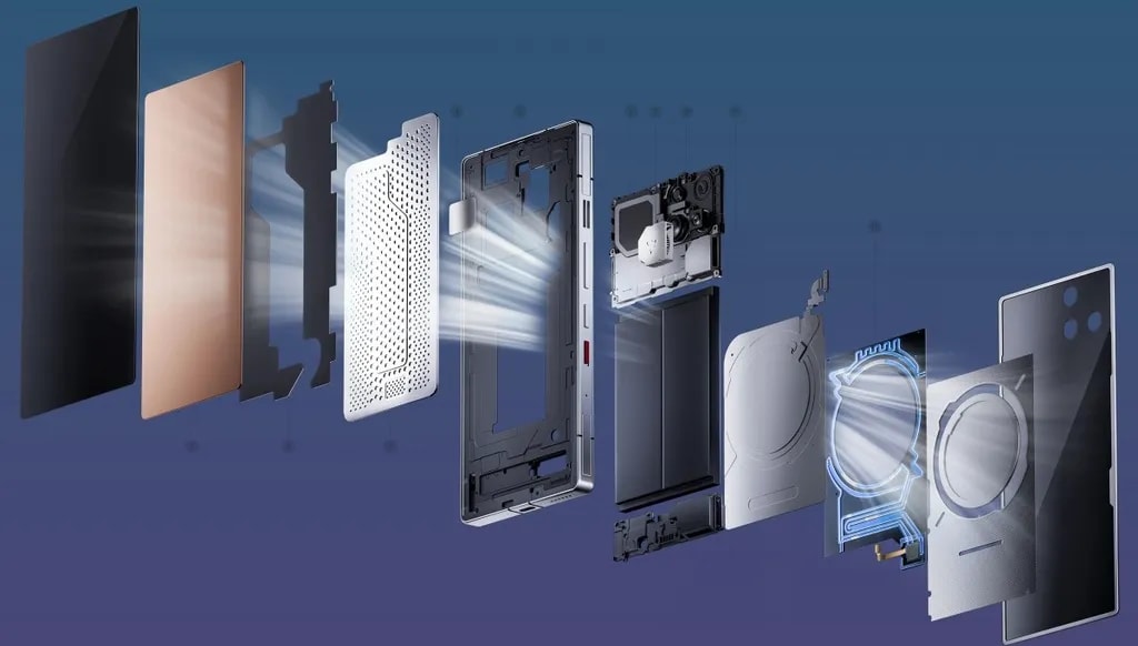 سیستم خنک کننده رد مجیک ۱۱ پرو