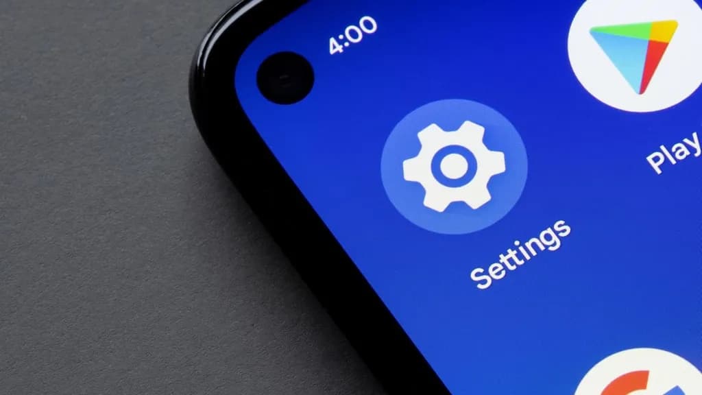 تنظیمات گوشی اندرویدی