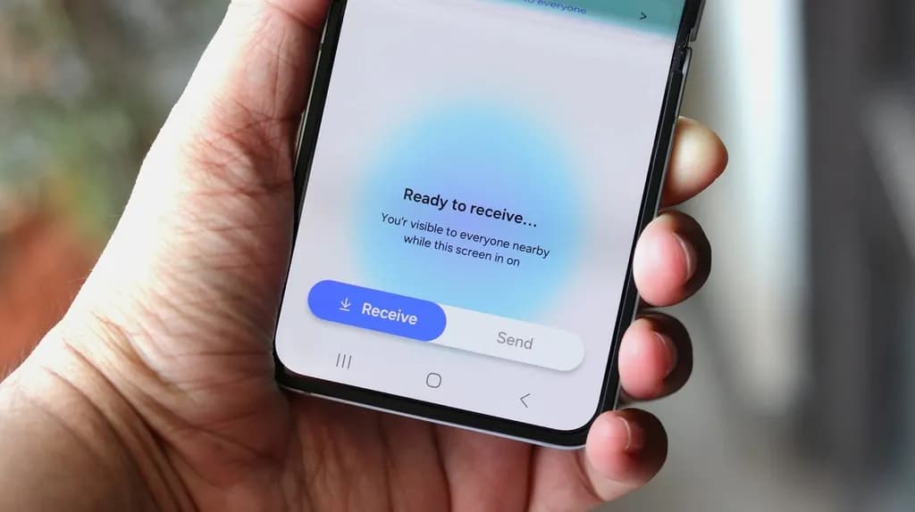 طراحی جدید quick share