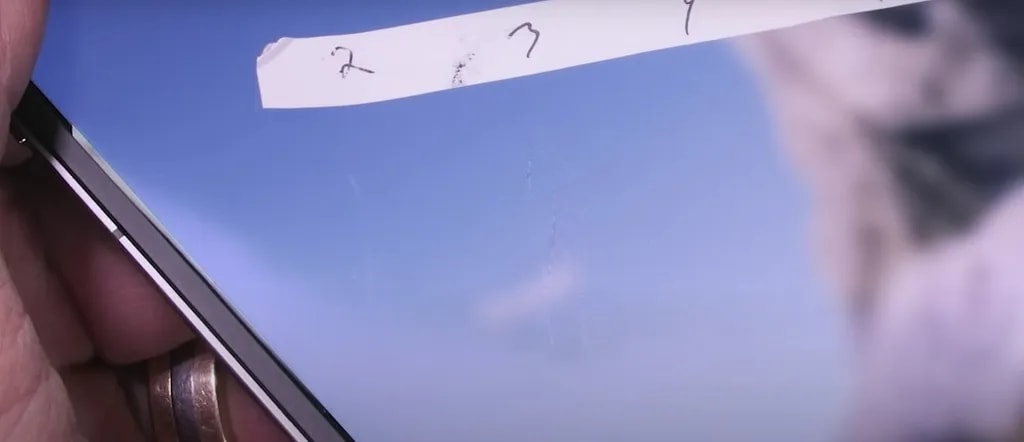 تست خراش نمایشگر خارجی اوپو فایند N5