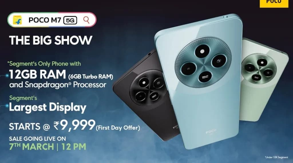 تیزر پوکو M7 5G