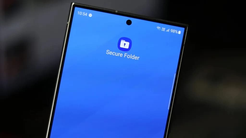 ویژگی Secure Folder