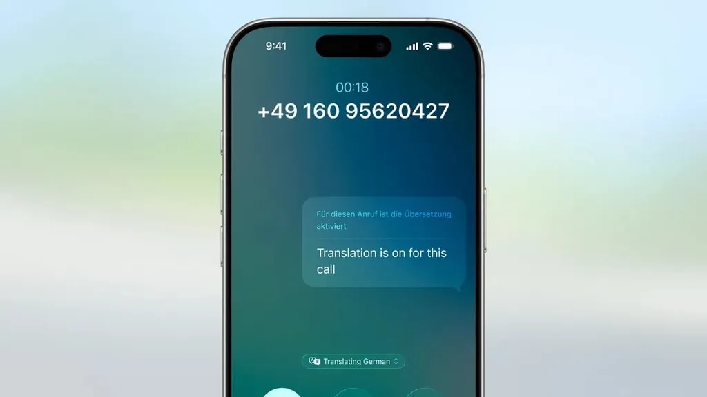 ویژگی ترجمه همزمان آیفون