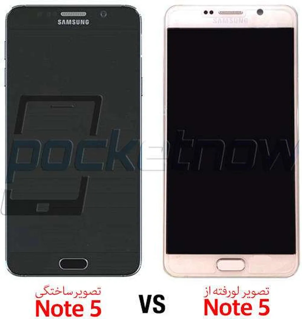 شبیهترین رندر به گلکسی نوت جدید سامسونگ منتشر شد