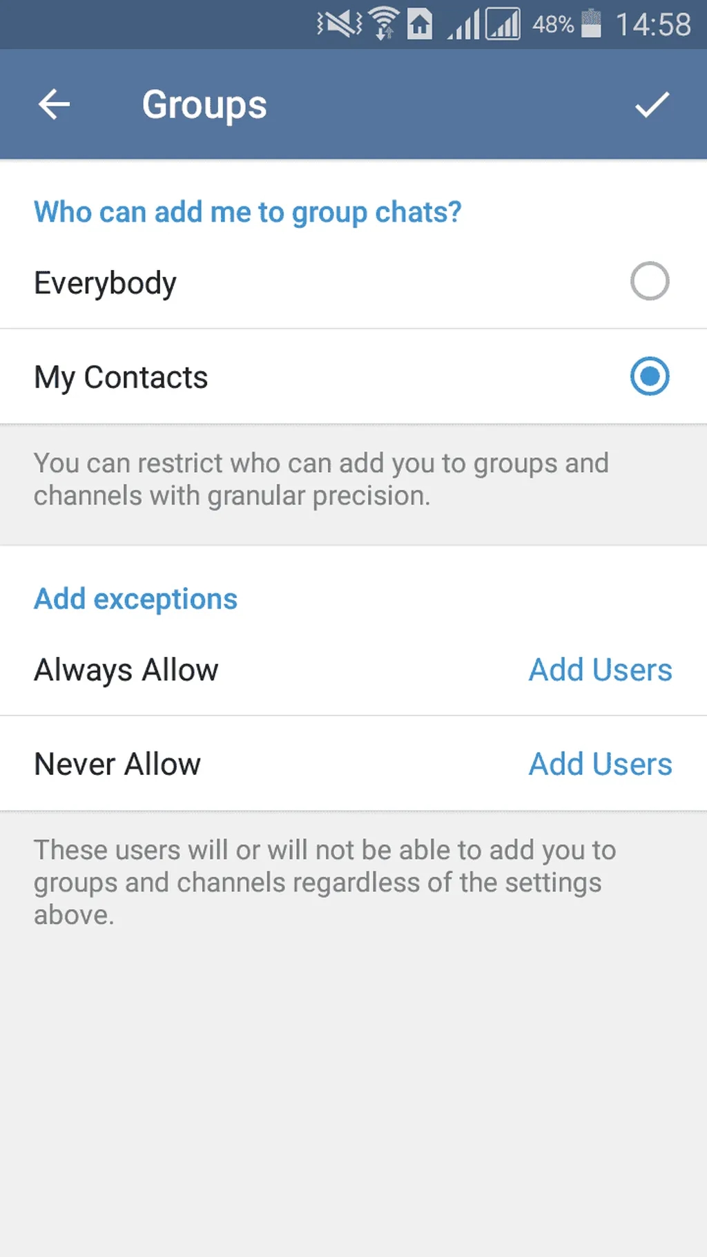 چگونه از شر پیامهای تبلیغاتی تلگرام خلاص شویم؟