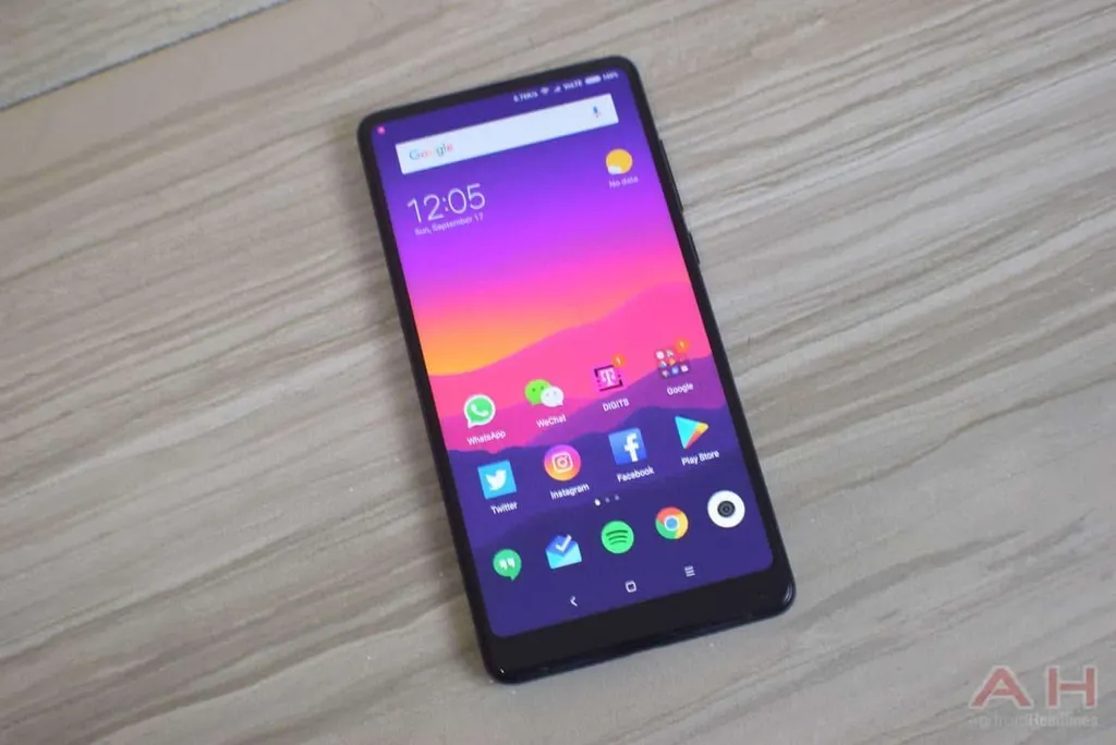 انتشار تازهترین نسخه رابط کاربری MIUI 9 برای Mi MIX 2 شیائومی