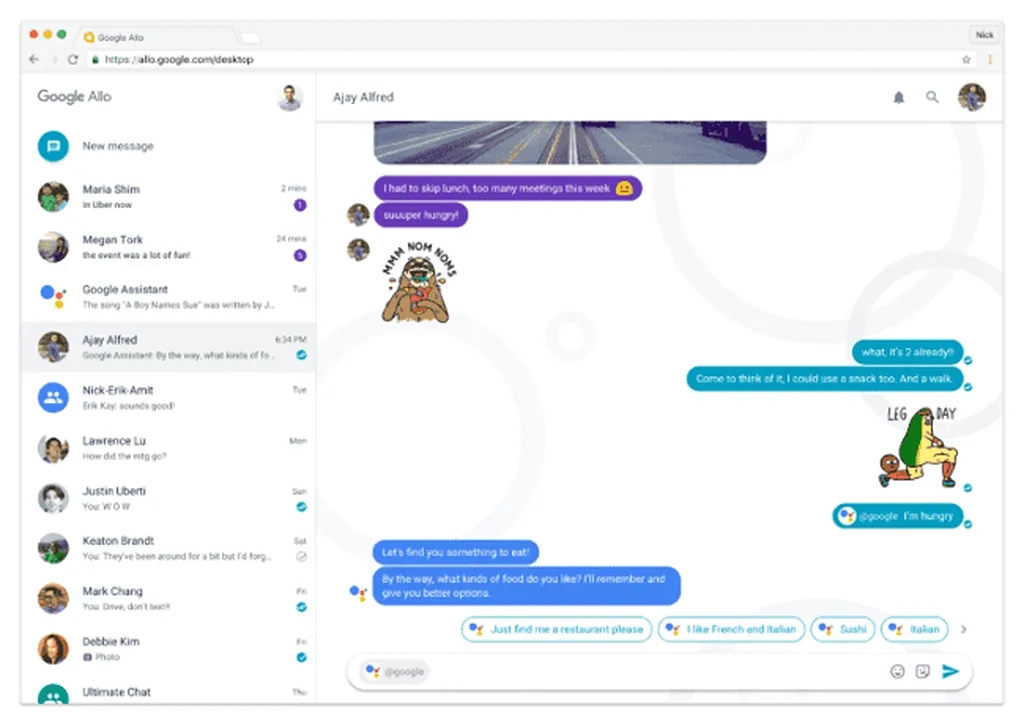 تا چند هفته دیگر نسخه دسکتاپ Google Allo منتشر میشود