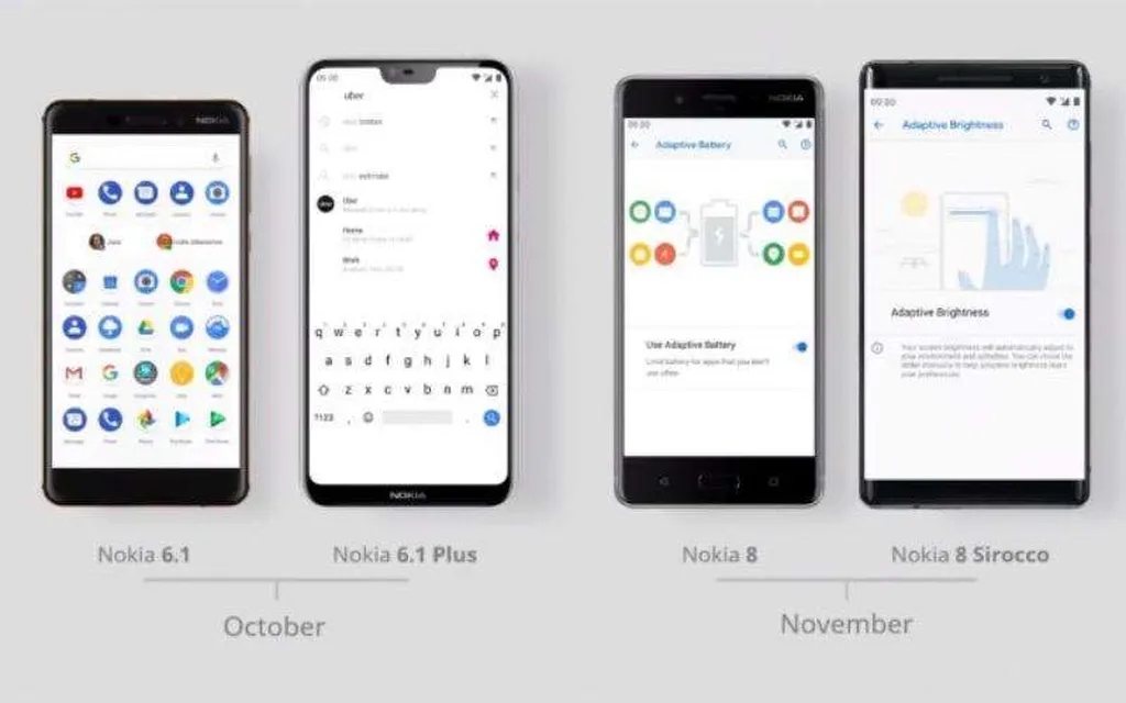 اندروید ۹ برای چهار مدل از گوشی هوشمند نوکیا در راه است