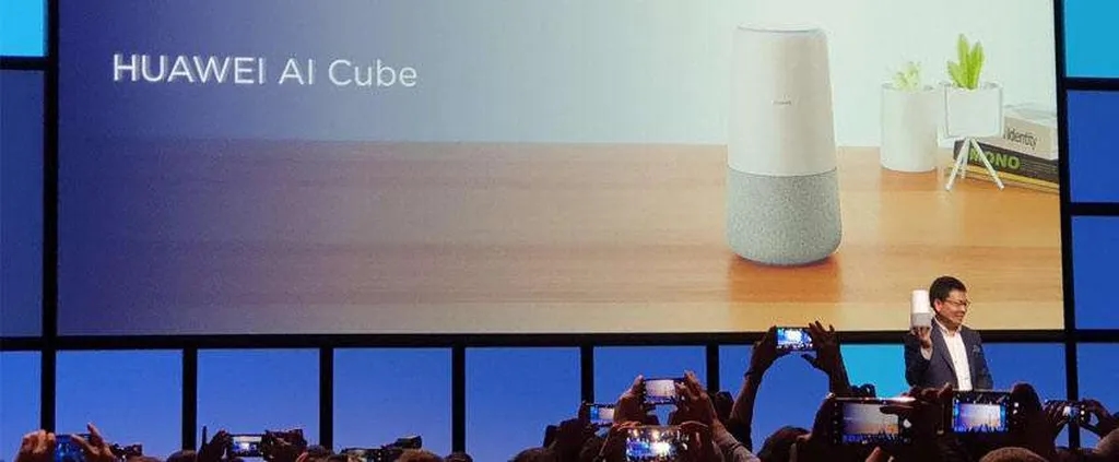 IFA 2018: هوآوی از AI Cube رونمایی کرد؛ اسپیکر هوشمند الکسا به همراه مودم 4G