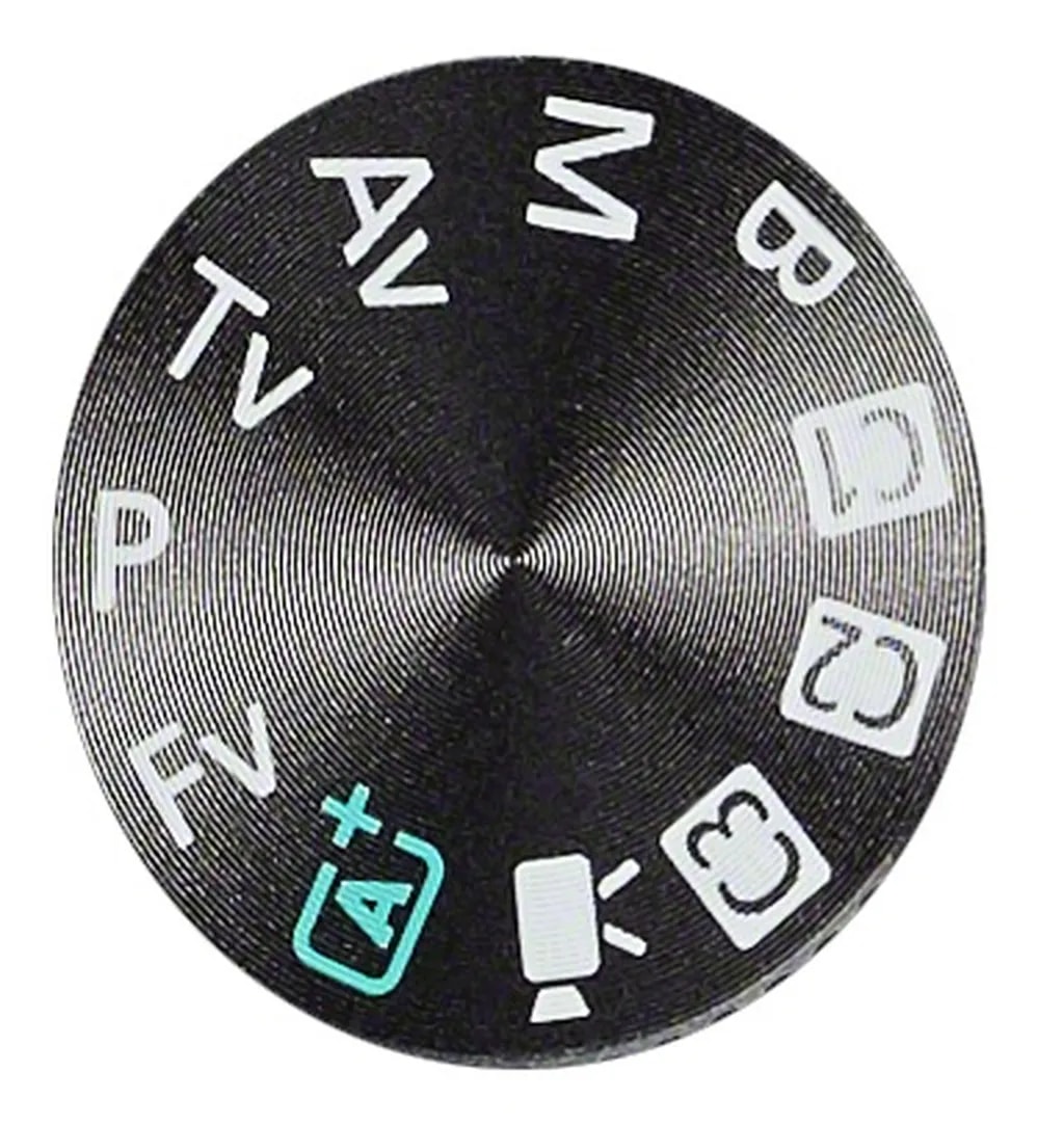 تصویر 9. پیچ حالتهای دوربین کانن R6