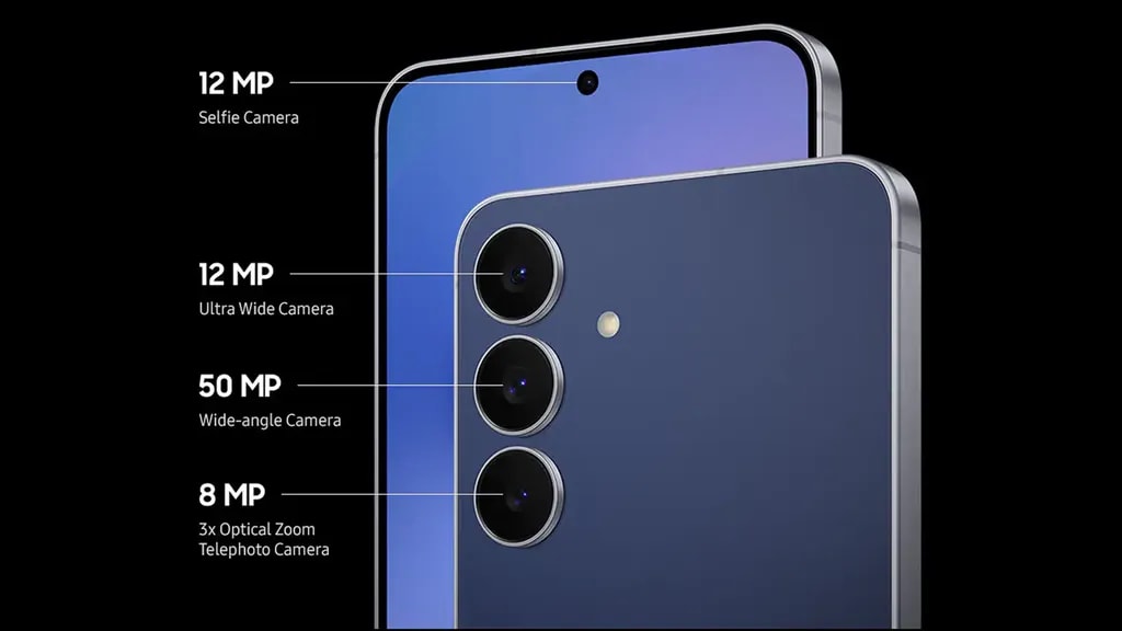 مشخصات دوربین گوشی گلکسی اس ۲۵ اف ای