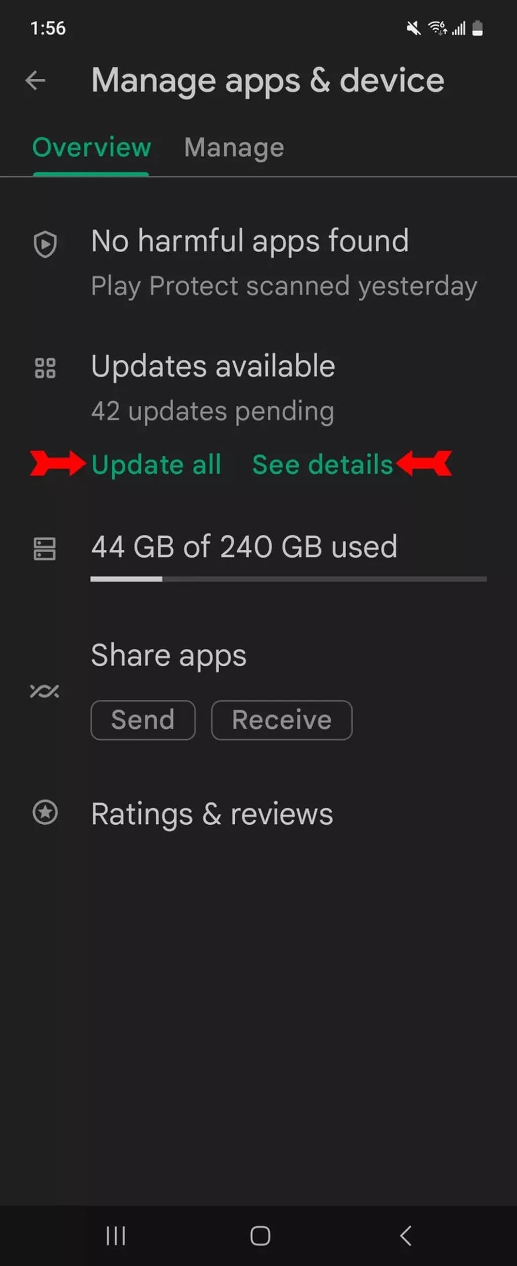 نحوهی آپدیت اپلیکیشنها در اندروید