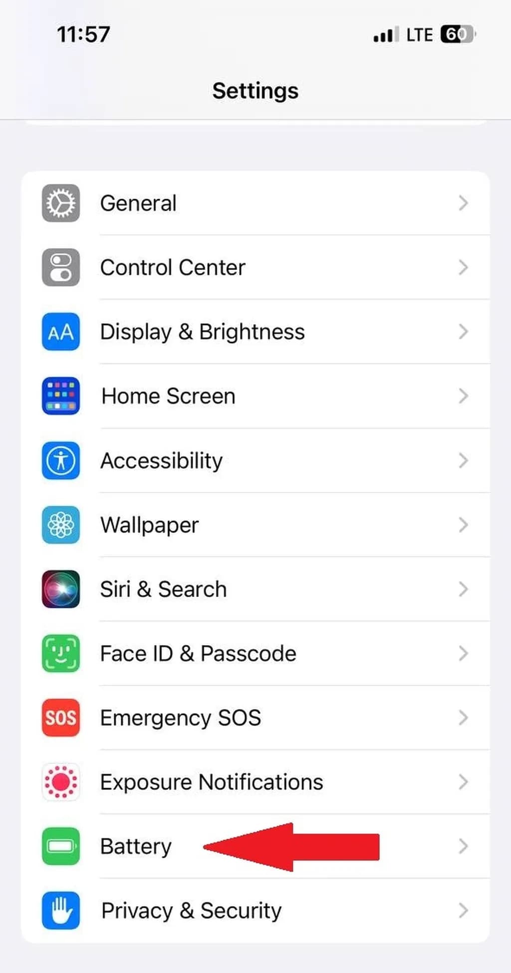 فعالکردن حالت Low Power Mode