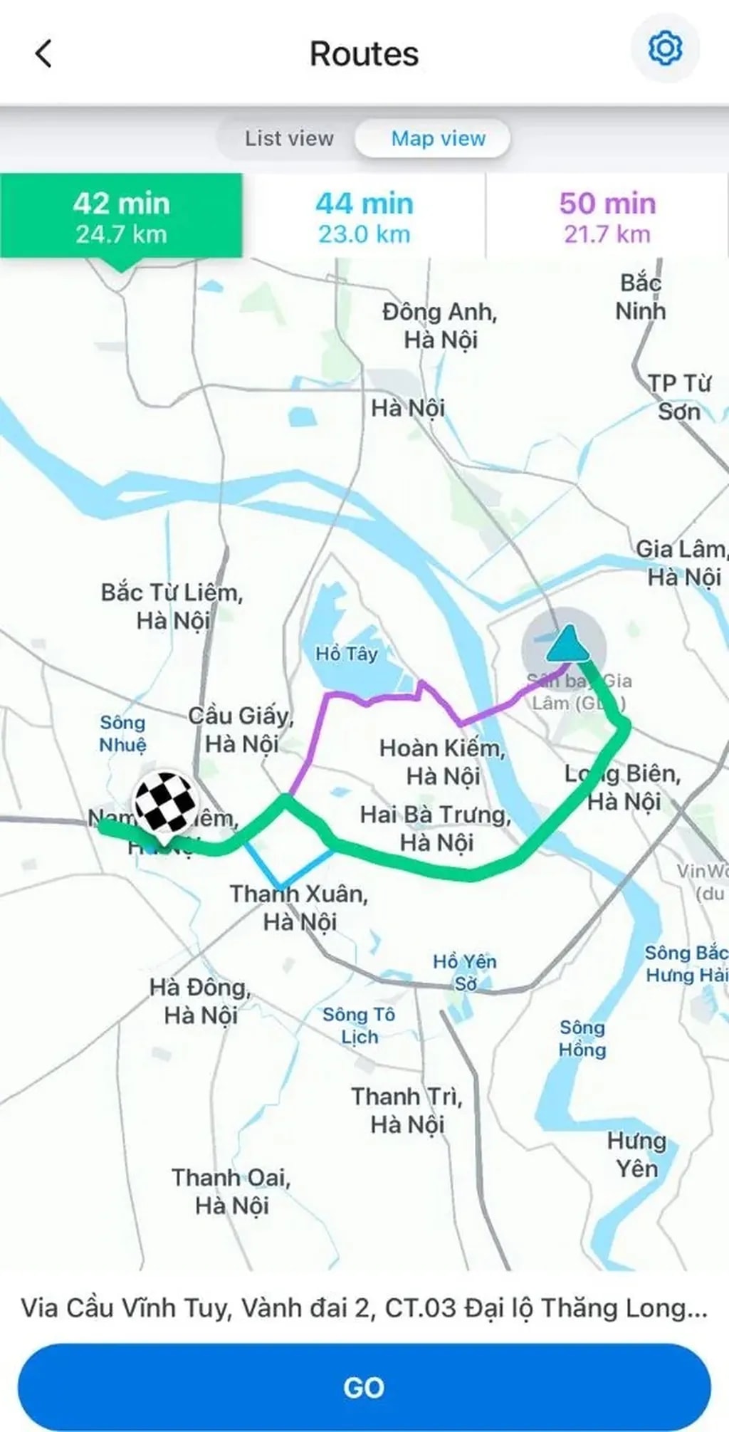 مشاهده وضعیت ترافیک در مسیریاب waze