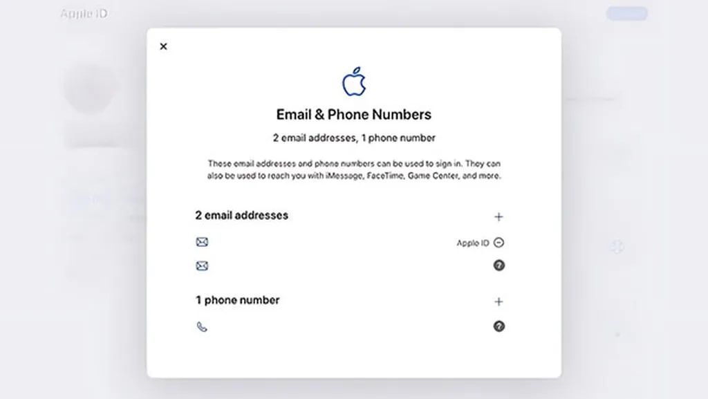 تعویض ایمیل وصل شده به اپل آیدی