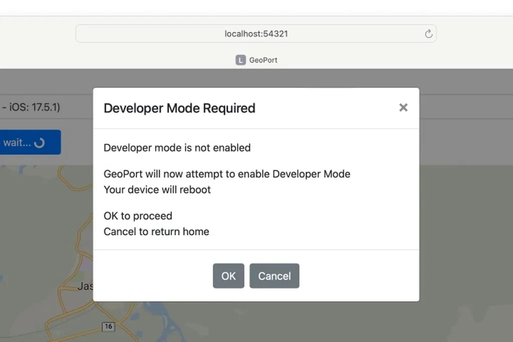 رابط کاربری نرمافزار GeoPort