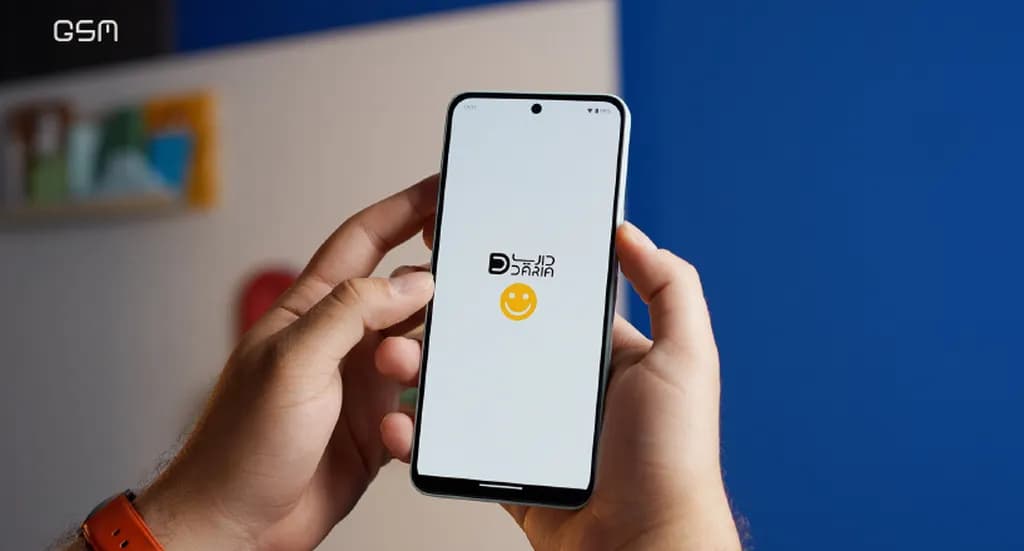 رابطکاربری گوشی داریا باند ۲ لایت