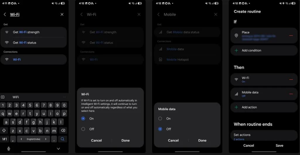 مدیریت خودکار اتصال به وایفای