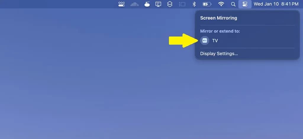 نحوه اسکرین میرورینگ مکبوک به تلویزیون