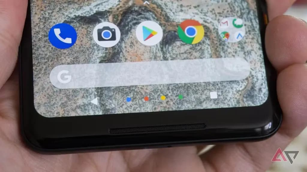 فشردن قاب برای اجرای دستورات