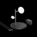 شارژر بیسیم ۱۵ وات ۳ در ۱ انکر مدل MagGo Wireless Charging Station 3-in-1 Qi2 B25M4-0