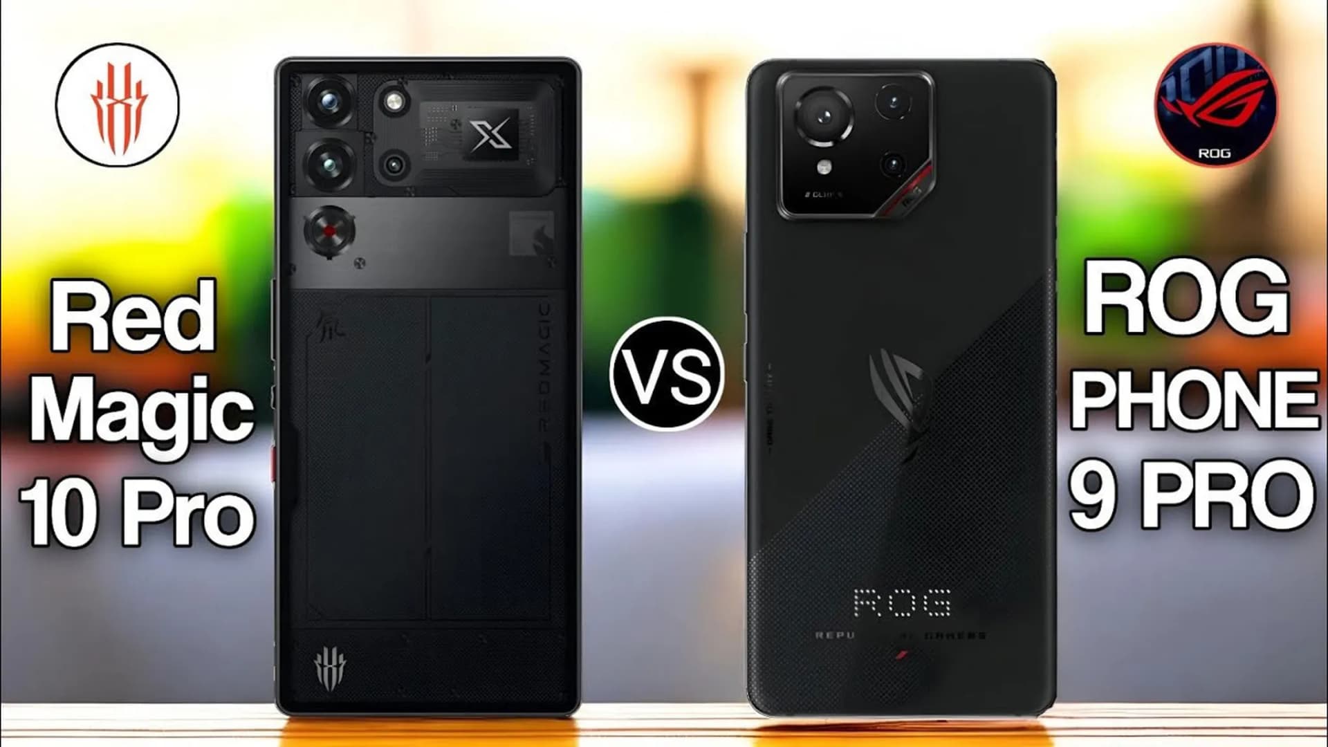Asus ROG Phone 9 vs Red Magic 10 Pro