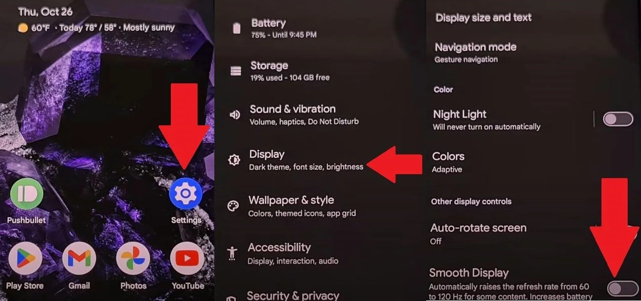 بهرهگیری حداکثری از نرخ بهروزرسانی (refresh rate)