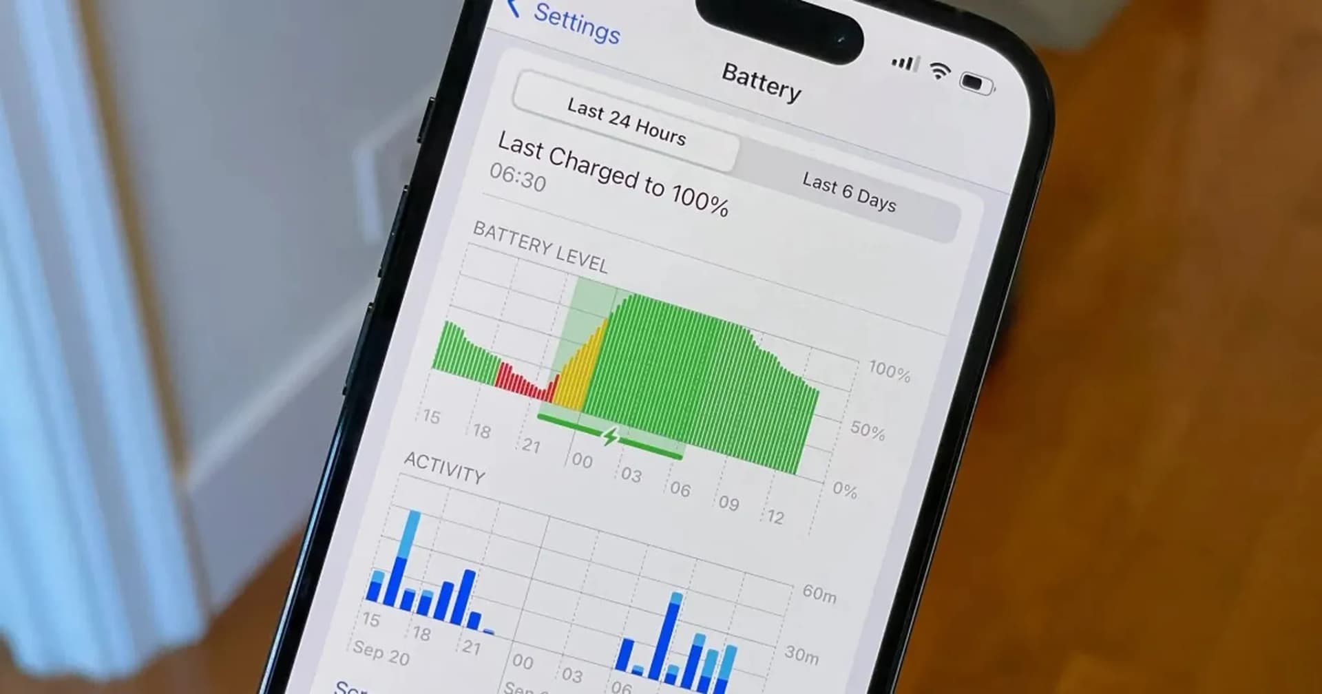 فعالکردن دو ویژگی «Low Power Mode» و «Optimized Battery Charging» برای افزایش عمر باتری گوشی آیفون