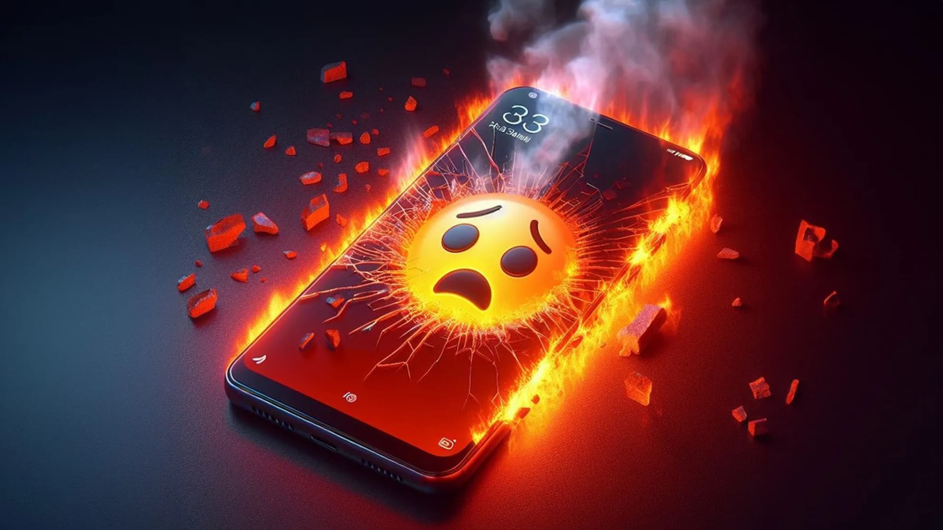 خنک نگهداشتن گوشی